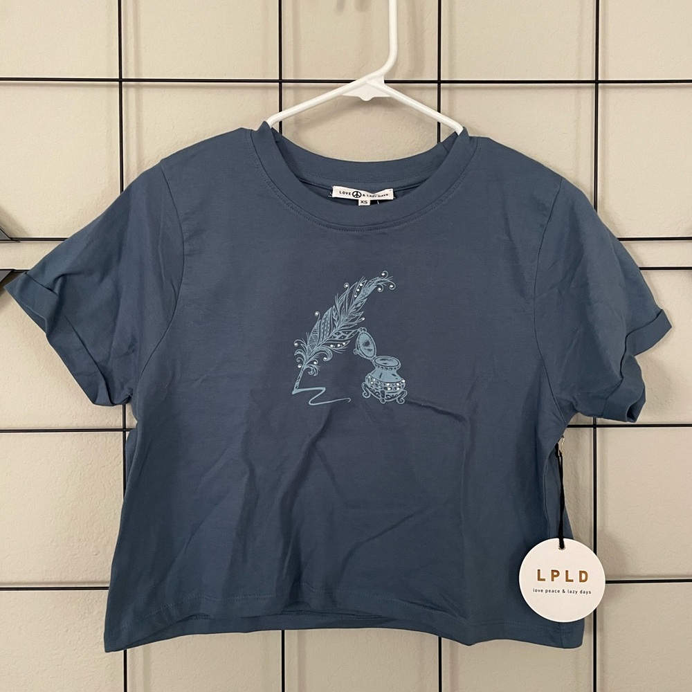 The Manuscript crop top